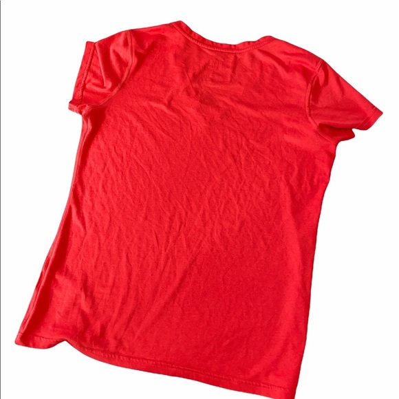Nike large coral red athletic top - Picture 3 of 5